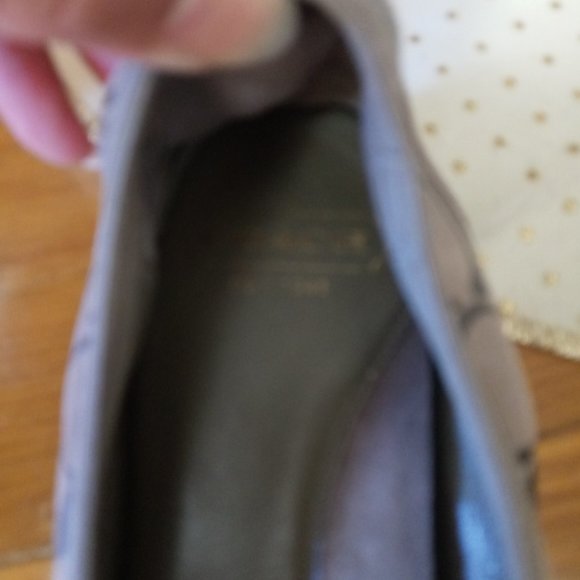 Coach brown ballet flats/dark brown C's - Picture 9 of 15